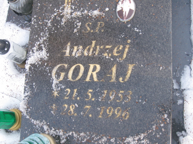 Andrzej Goraj 1953 Katowice - Grobonet - Wyszukiwarka osób pochowanych