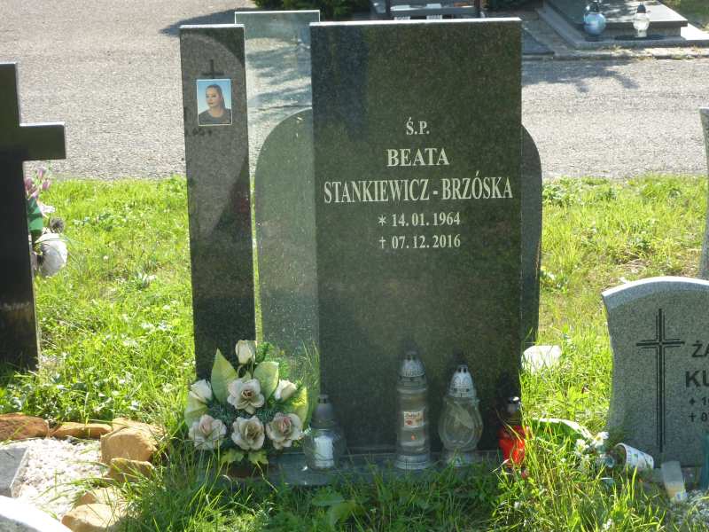 Beata Barbara Stankiewicz-Brzóska 1964 Katowice - Grobonet - Wyszukiwarka osób pochowanych