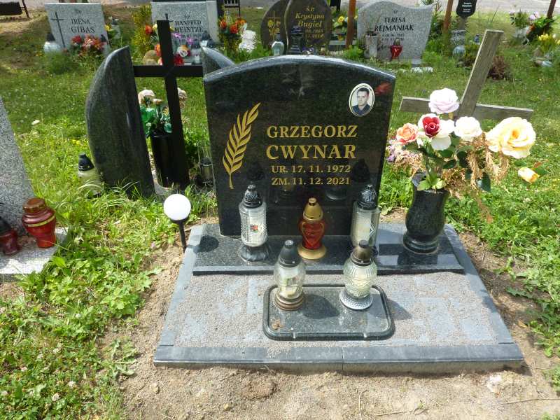 Grzegorz Cwynar 1972 Katowice - Grobonet - Wyszukiwarka osób pochowanych
