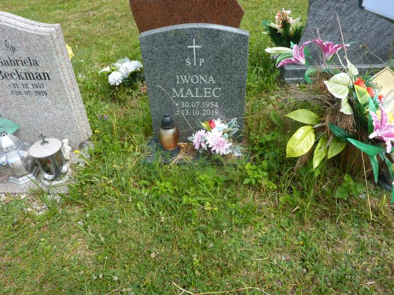Iwona Malec 1954 Katowice - Grobonet - Wyszukiwarka osób pochowanych