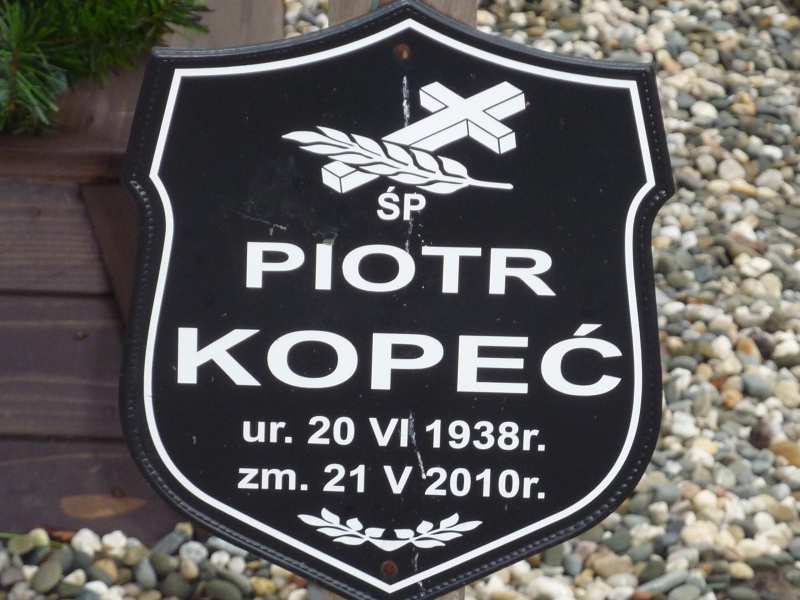 Piotr Kopeć 1938 Katowice - Grobonet - Wyszukiwarka osób pochowanych