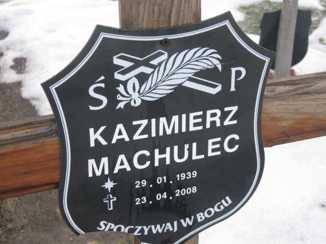 Kazimierz Machulec 1939 Katowice - Grobonet - Wyszukiwarka osób pochowanych