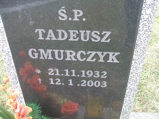 Tadeusz Gmurczyk 1932 Katowice - Grobonet - Wyszukiwarka osób pochowanych