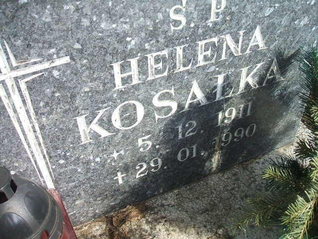 Helena Kosałka 1911 Katowice - Grobonet - Wyszukiwarka osób pochowanych