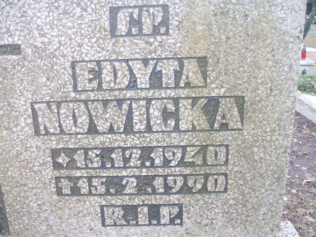 Edyta Nowicka 1940 Katowice - Grobonet - Wyszukiwarka osób pochowanych
