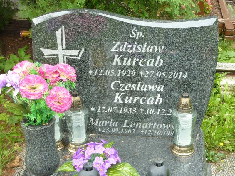 Zdzisław Kurcab 1929 Katowice - Grobonet - Wyszukiwarka osób pochowanych