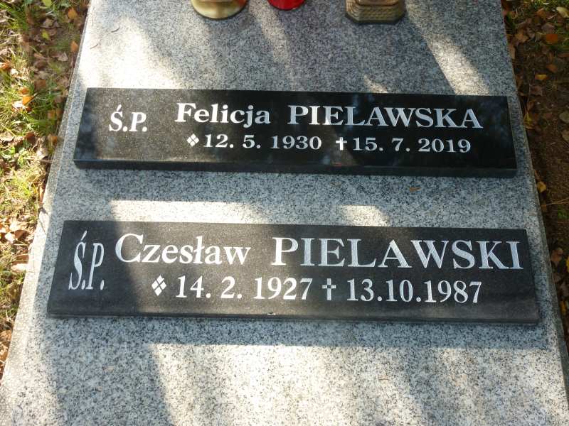Grób Daniel Pielawski