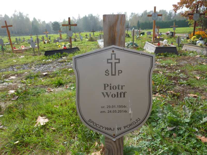 Piotr Wolff 1954 Katowice - Grobonet - Wyszukiwarka osób pochowanych
