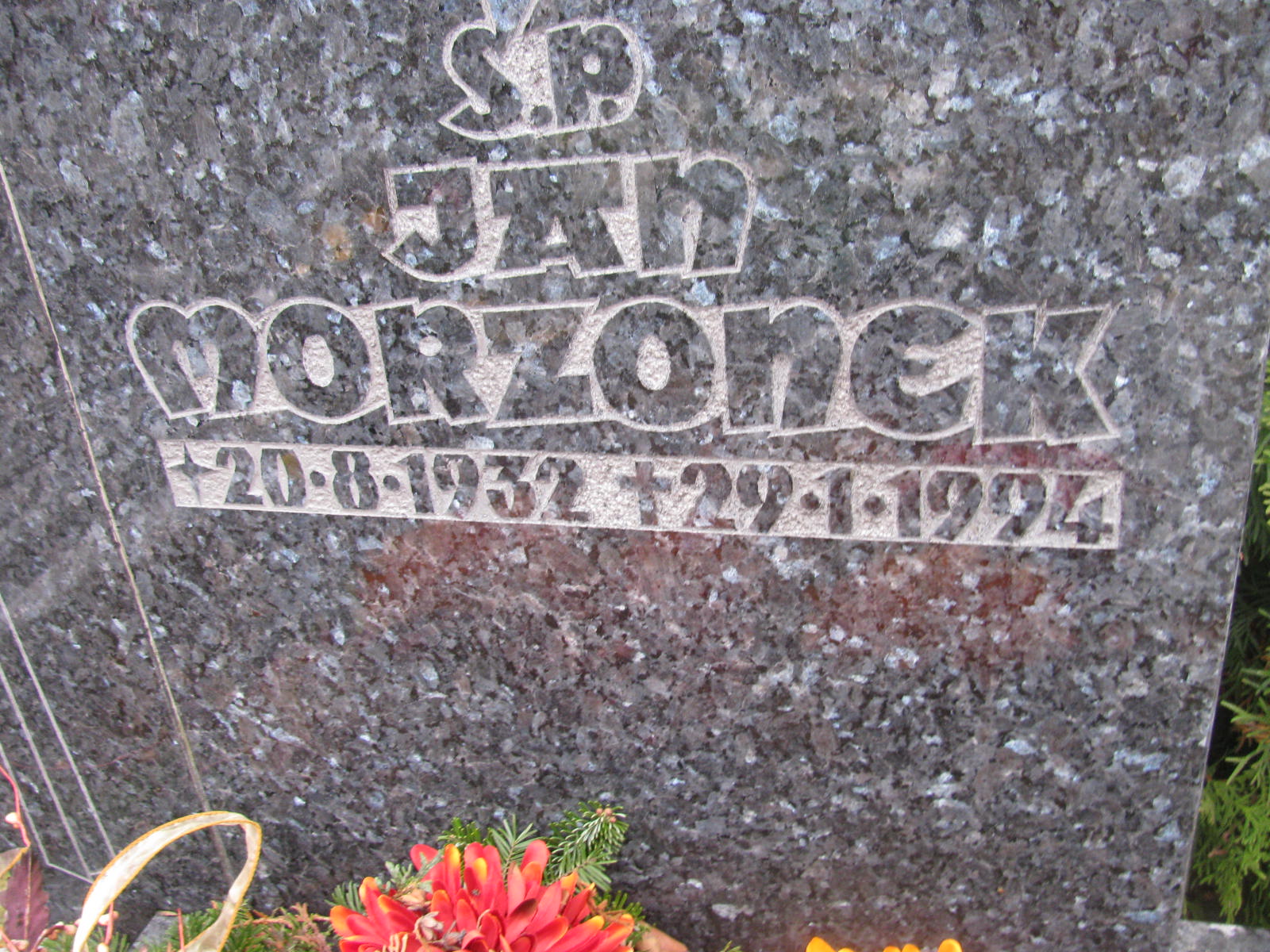 Jan Morzonek 1932 Katowice - Grobonet - Wyszukiwarka osób pochowanych
