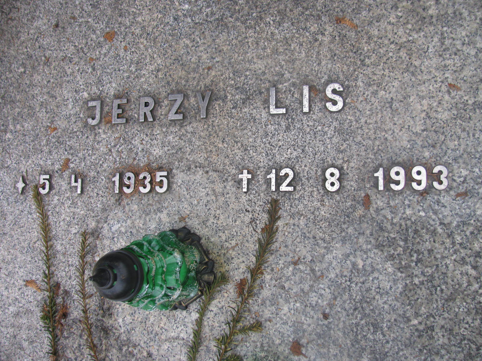 Jerzy Lis 1935 Katowice - Grobonet - Wyszukiwarka osób pochowanych