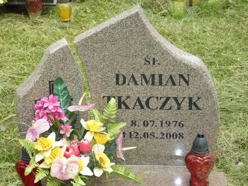 Damian Tkaczyk 1976 Katowice - Grobonet - Wyszukiwarka osób pochowanych