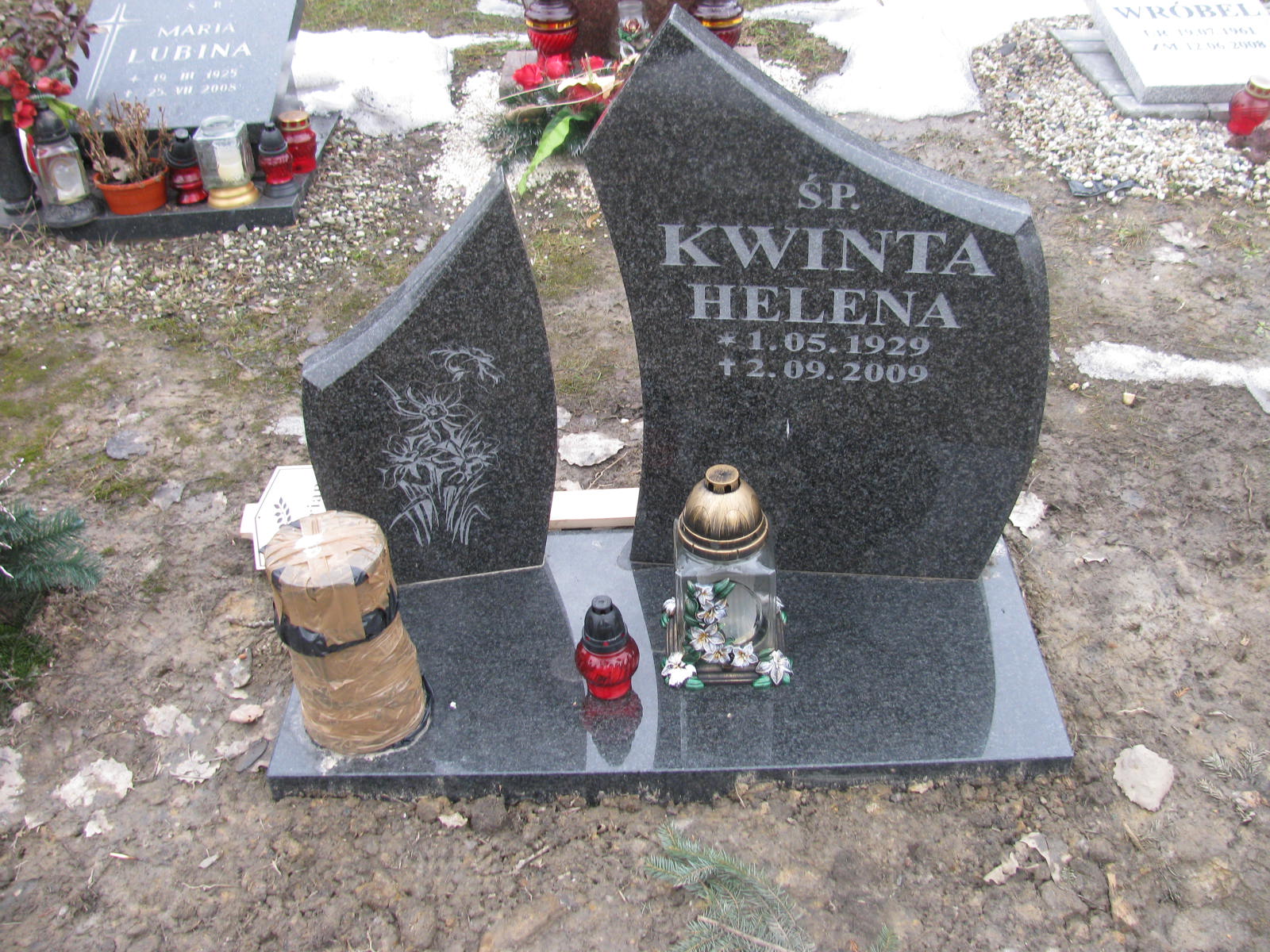 Grób Helena Kwinta