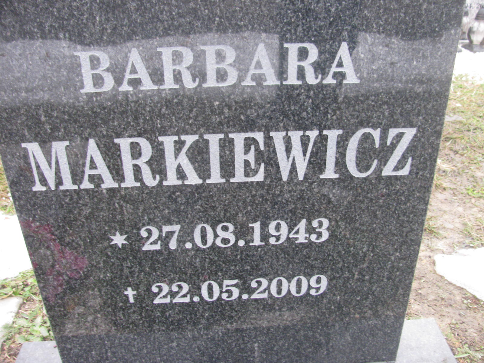Zdjęcie grobu