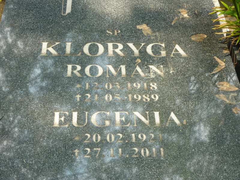 Roman Kloryga 1918 Katowice - Grobonet - Wyszukiwarka osób pochowanych