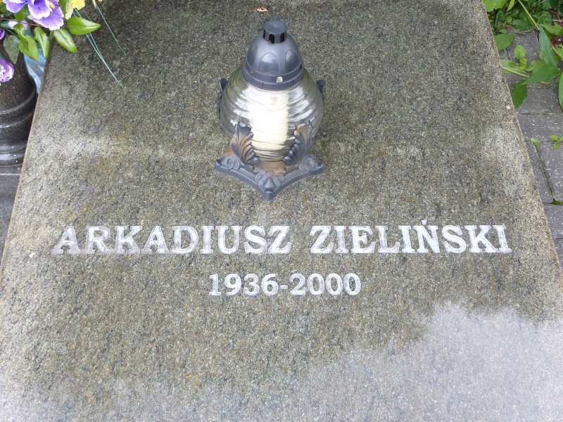 Arkadiusz Zieliński 1936 Katowice - Grobonet - Wyszukiwarka osób pochowanych