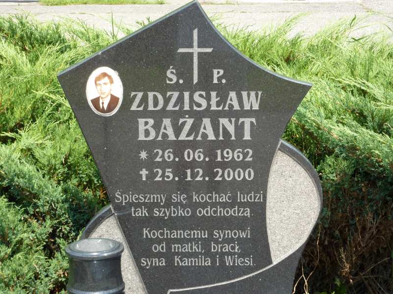 Zdzisław Bażant 1962 Katowice - Grobonet - Wyszukiwarka osób pochowanych