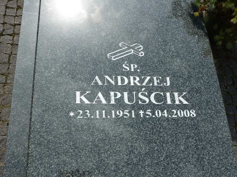 Andrzej Kapuścik 1951 Katowice - Grobonet - Wyszukiwarka osób pochowanych