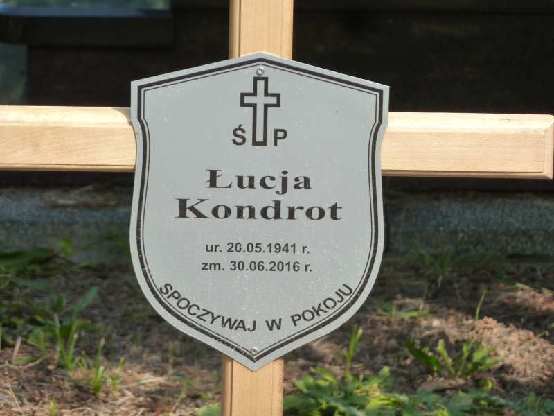 Lucjan Kondrot 1937 Katowice - Grobonet - Wyszukiwarka osób pochowanych