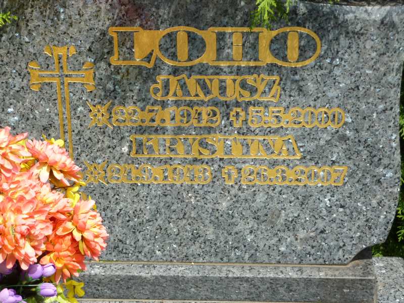 Krystyna Loho 1943 Katowice - Grobonet - Wyszukiwarka osób pochowanych