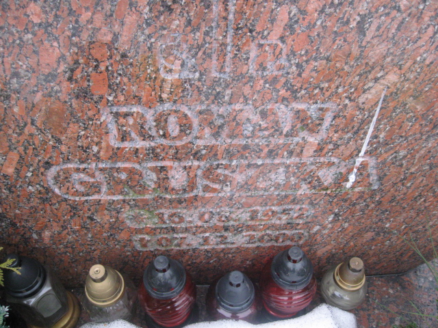 Roman Gruszka 1952 Katowice - Grobonet - Wyszukiwarka osób pochowanych