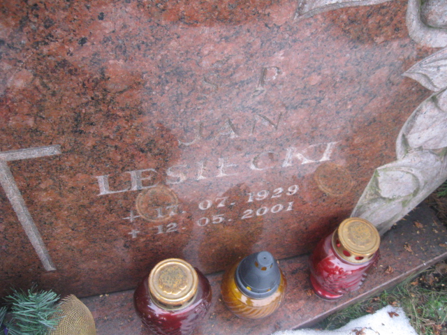 Jan Lesiecki 1929 Katowice - Grobonet - Wyszukiwarka osób pochowanych