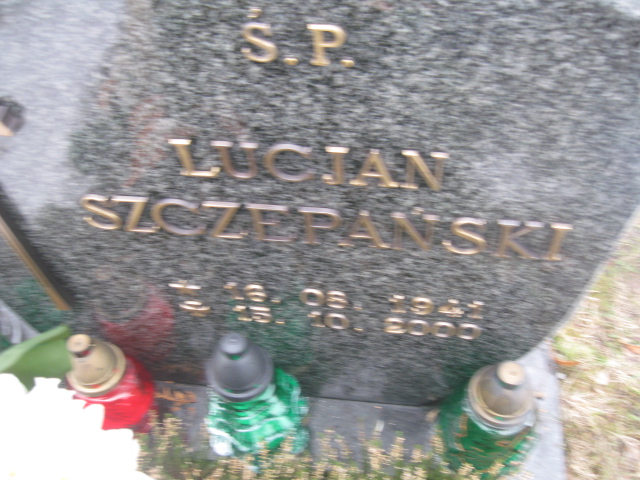 Lucjan Szczepański 1941 Katowice - Grobonet - Wyszukiwarka osób pochowanych