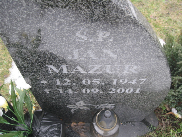 Jan Mazur 1947 Katowice - Grobonet - Wyszukiwarka osób pochowanych
