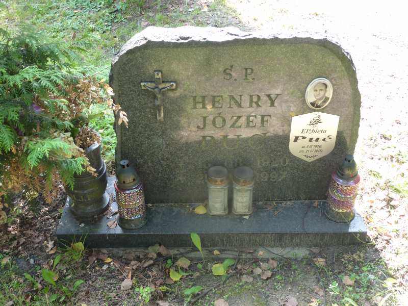 Henryk Józef Puć 1920 Katowice - Grobonet - Wyszukiwarka osób pochowanych