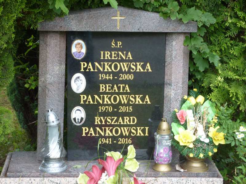 Irena Pankowska 1944 Katowice - Grobonet - Wyszukiwarka osób pochowanych