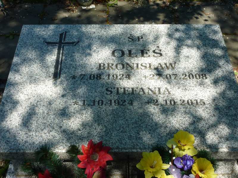 Stefania Oleś 1924 Katowice - Grobonet - Wyszukiwarka osób pochowanych