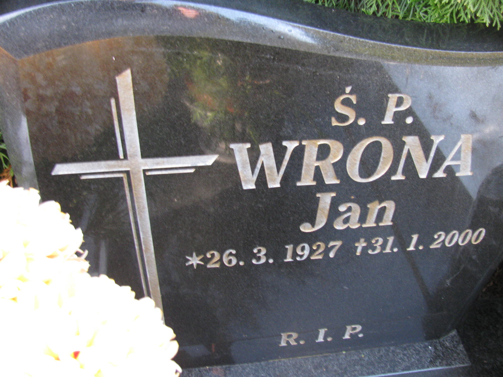 Jan Wrona 1927 Katowice - Grobonet - Wyszukiwarka osób pochowanych