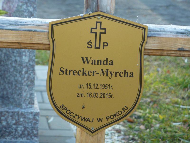 Wanda Strecker-Myrcha 1951 Katowice - Grobonet - Wyszukiwarka osób pochowanych
