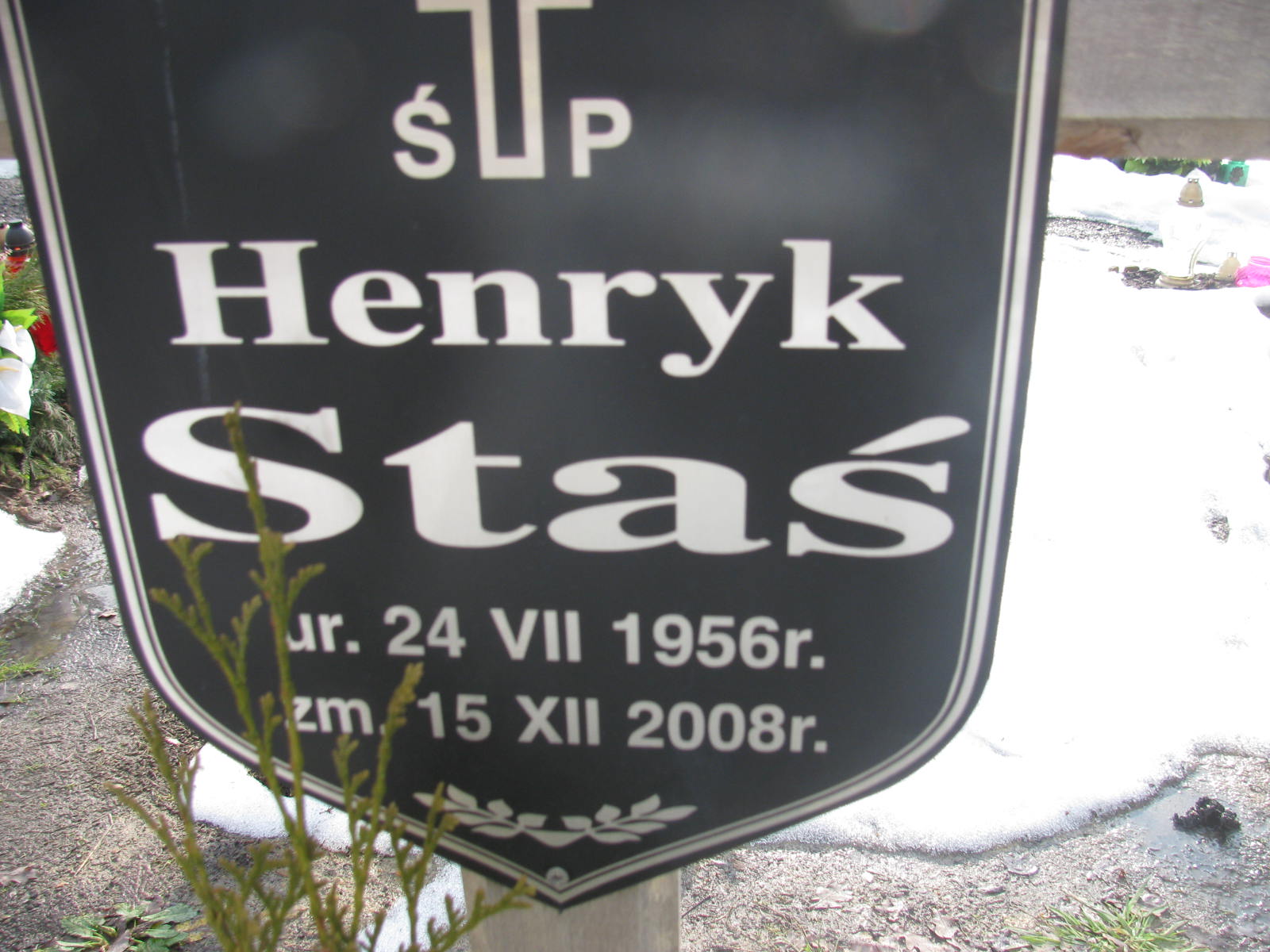 Henryk Staś 1956 Katowice - Grobonet - Wyszukiwarka osób pochowanych