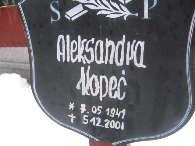 Aleksander Kopeć 1941 Katowice - Grobonet - Wyszukiwarka osób pochowanych