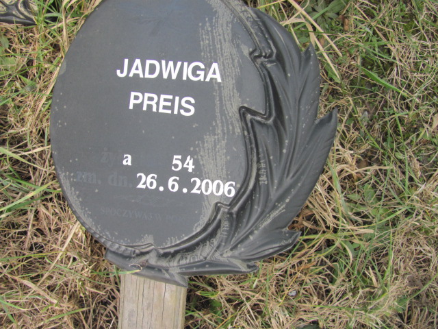 Jadwiga Preis 1951 Katowice - Grobonet - Wyszukiwarka osób pochowanych