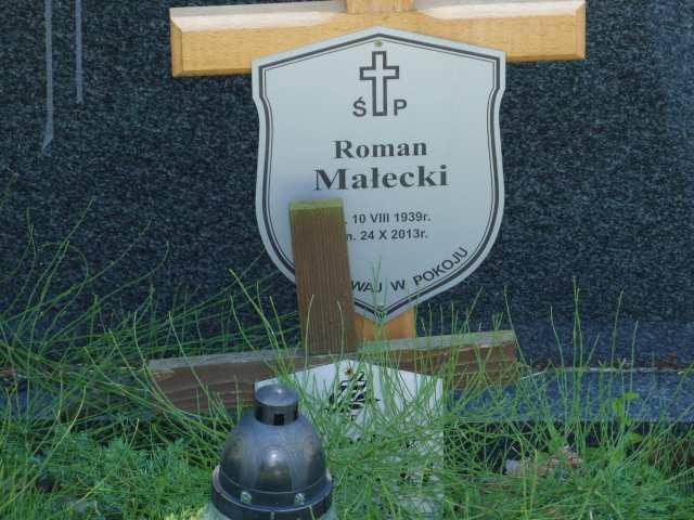 Grób Joanna Małecka