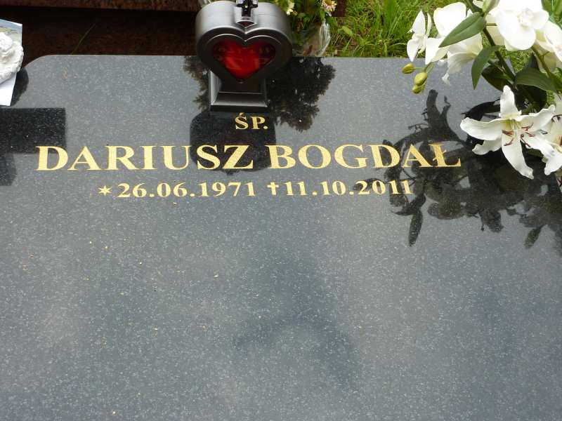Dariusz Bogdał 1971 Katowice - Grobonet - Wyszukiwarka osób pochowanych