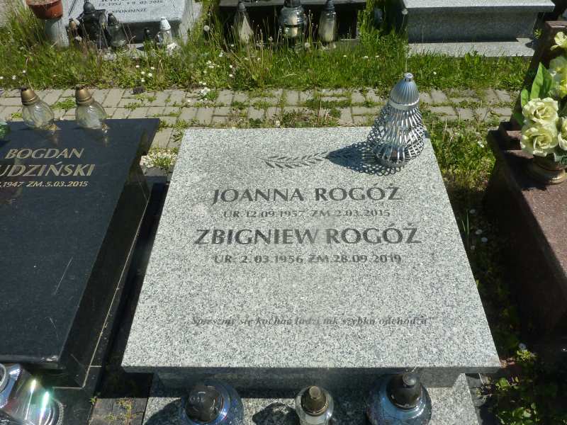 Joanna Rogóż 1957 Katowice - Grobonet - Wyszukiwarka osób pochowanych