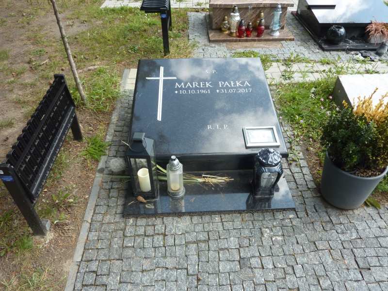 Grób Marek Józef Pałka