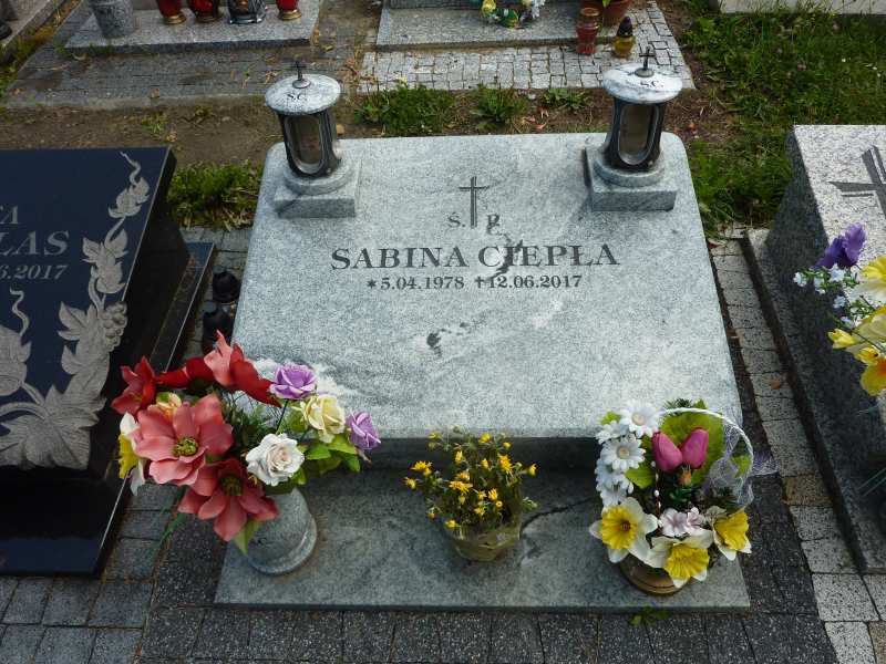 Sabina Agnieszka Ciepła 1978 Katowice - Grobonet - Wyszukiwarka osób pochowanych