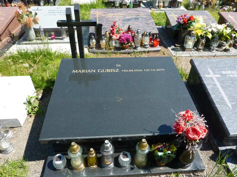Marian Gubisz  1956 Katowice - Grobonet - Wyszukiwarka osób pochowanych