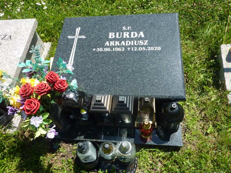Arkadiusz Burda 1962 Katowice - Grobonet - Wyszukiwarka osób pochowanych