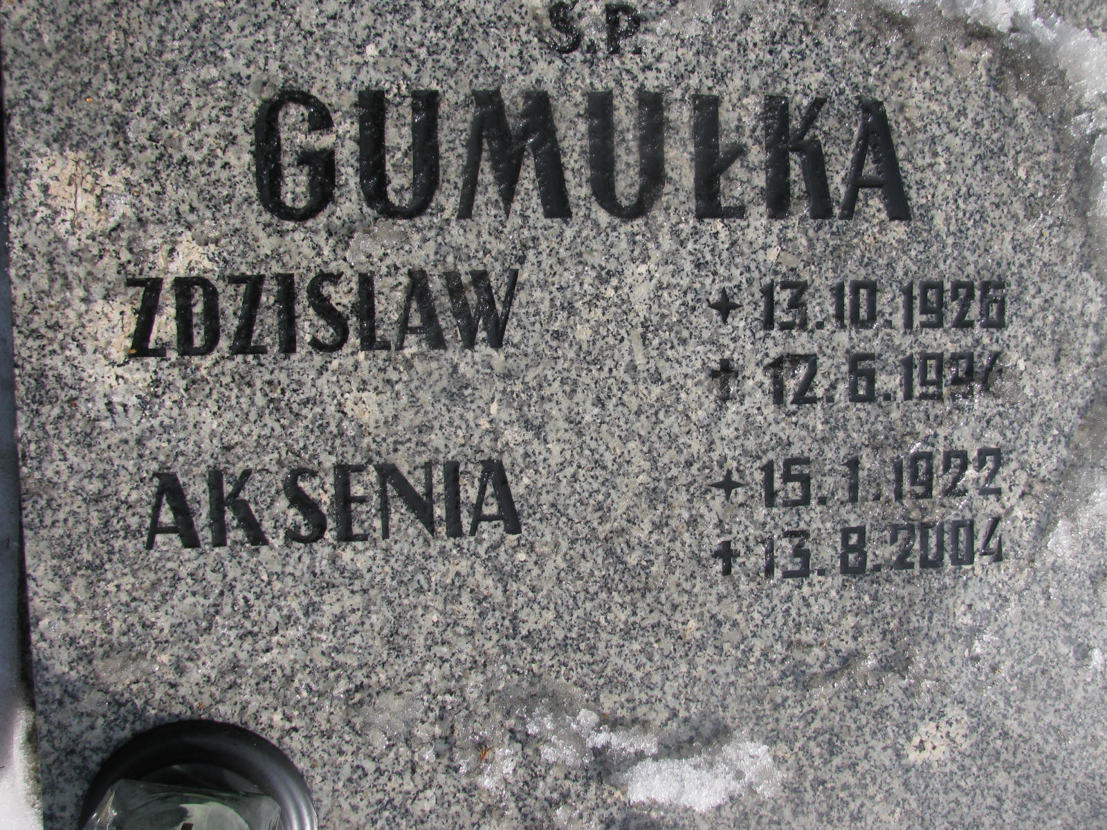 Zdzisław Gomułka 1926 Katowice - Grobonet - Wyszukiwarka osób pochowanych