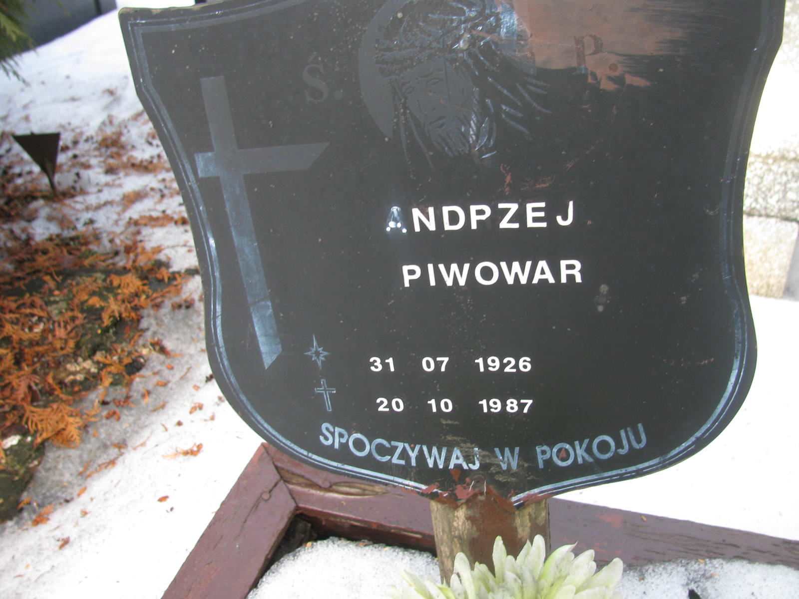 Andrzej Piwowar 1926 Katowice - Grobonet - Wyszukiwarka osób pochowanych