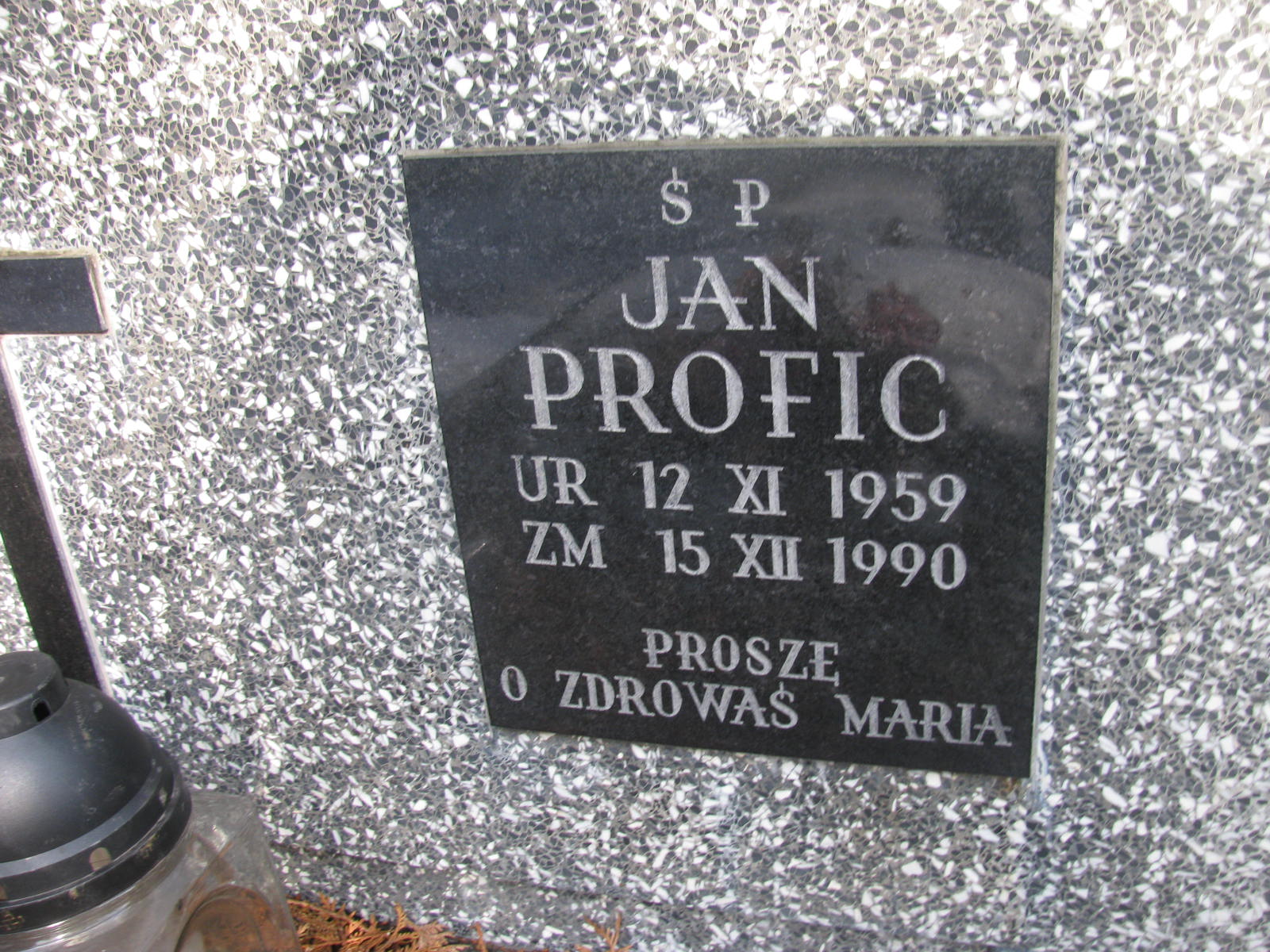 Jan Profic 1959 Katowice - Grobonet - Wyszukiwarka osób pochowanych